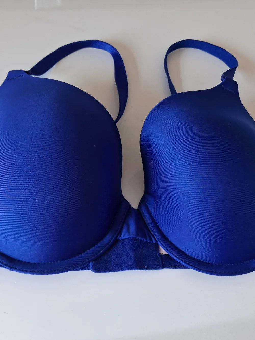 Victoria's Secret Royal Blue Smooth perfect coverage T-Shirt Bra 36C